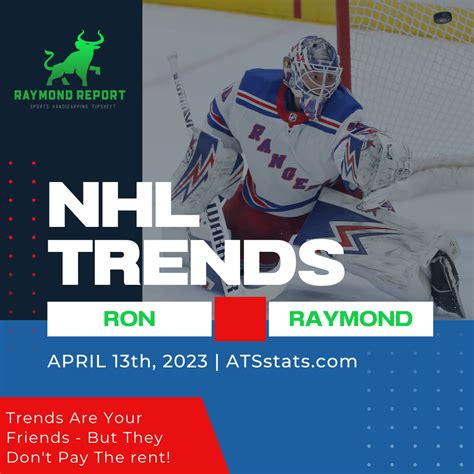 nhl betting trends - nhl handle today.